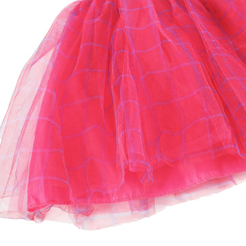 Gelvsi Superhero Costume For Girls,Tutu Princess Dress For Kids, Toddler Dress Up Birthday Party Christmas Halloween (Red, M)