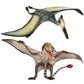 Gemini&Genius Pterosau Dinosaur Toys For Kids, Pterosaur Toy Figure, Flying Dinosaur Toys, Pterodactyl Toys, Pteranodon Figure Toys, Gifts Or Cake Toppers For Kids(2Pcs)