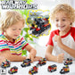 Abbabby Transforming Train Building Block Toys For Boys Girls Aged 6-12.Steam Train Or 8 Locomotive Models Or Train Warrior Robo