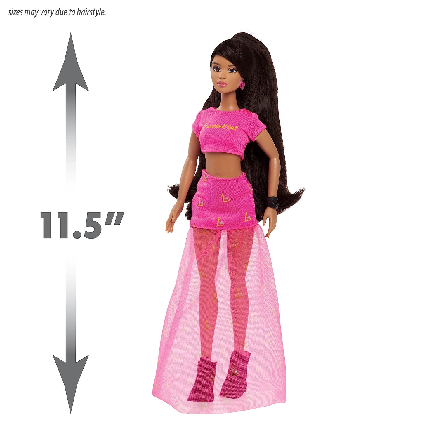 Lola Latina 11.5-Inch Fashion Doll And Accessories - Latinistas Dolls For Ages 3+ By Purpose Toys