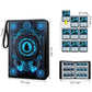 MTGPRO Trading Card Binder 9 Pocket Card Binder with Sleeves 720 Double Sided Pocket enhanced Collector Card Album Card Collection Folder for MTG TCG Yugioh Game Cards (Blue)