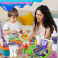 YOPINSAND Dinosaur Slime Kit for Kids 6-12, Glow in The Dark, Crunchy Galaxy Slime Making Kit with Add-ins, Model DSK08