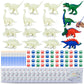 BONNYCO Dinosaur Party Favors for Kids Painting Kit Pack 16 Dinosaur Goodie Bags Stuffers for Kids 3-5 4-8 | Goody Bag Stuffers 