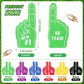Aoriher 120 Pcs Football Sport Balls Party Favors Set Serve 24, Football Goodie Foam Finger Mini Stress Ball Slap Bracelet Charm