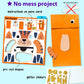KRAFUN My First Safari Animal Craft Kit - 18 DIY Zoo Animal Projects for Toddlers, Creative Arts & Crafts for Kids Ages 3-8