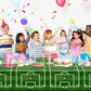 Wnink 4 Pack Soccer Table Cloth Plastic Tablecloth Soccer Party Disposable Table Cover Soccer Party Supplies Plastic Soccer Them