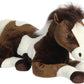 Aurora® Adorable Super Flopsie™ Paint™ Stuffed Animal - Playful Ease - Timeless Companions - Brown 27 Inches
