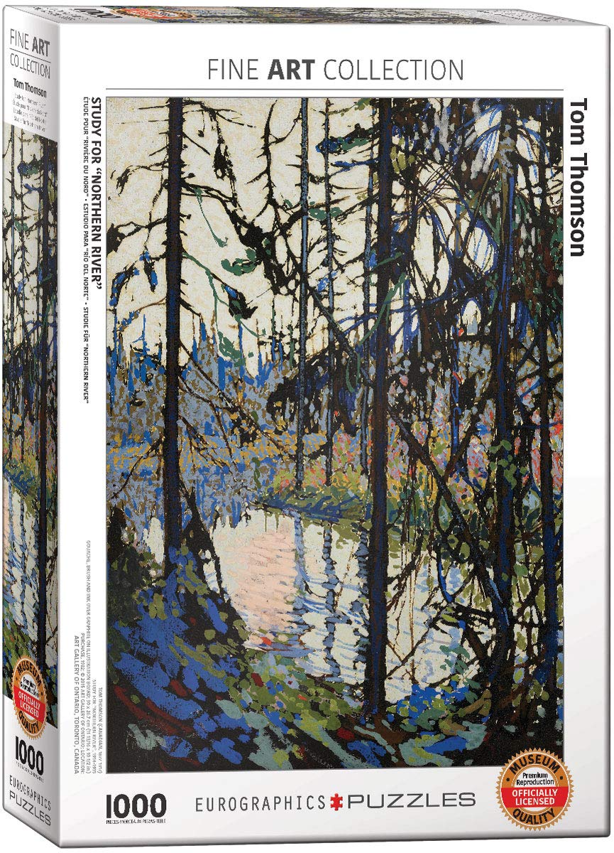 Study For Northern River By Tom Thomson
