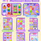 Walenty Toddler Busy Board Montessori Toys For 1 2 3 4 Year Old Girl Boy Birthday Gifts, Busy Book Sensory Learning Toys For Tod