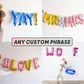 Gold Letter Balloons 16 Inch - Custom Balloon Letters | Alphabet Balloons | Rose Gold Foil Letter Ballon | Silver Mylar Balloons