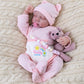 Aori Lifelike Reborn Baby Dolls,18-Inch Realistic Newborn Sleeping Baby Girl Doll, Nice Gift Set For Kids,Grandparents