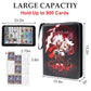 Trading Card Binder for One Piece Card Game 9 Pocket with 50 Sleeves up to 900 Cards One Piece TCG Card Binder Waterproof Card Storage Bag with Sleeves one piece for card Display Case
