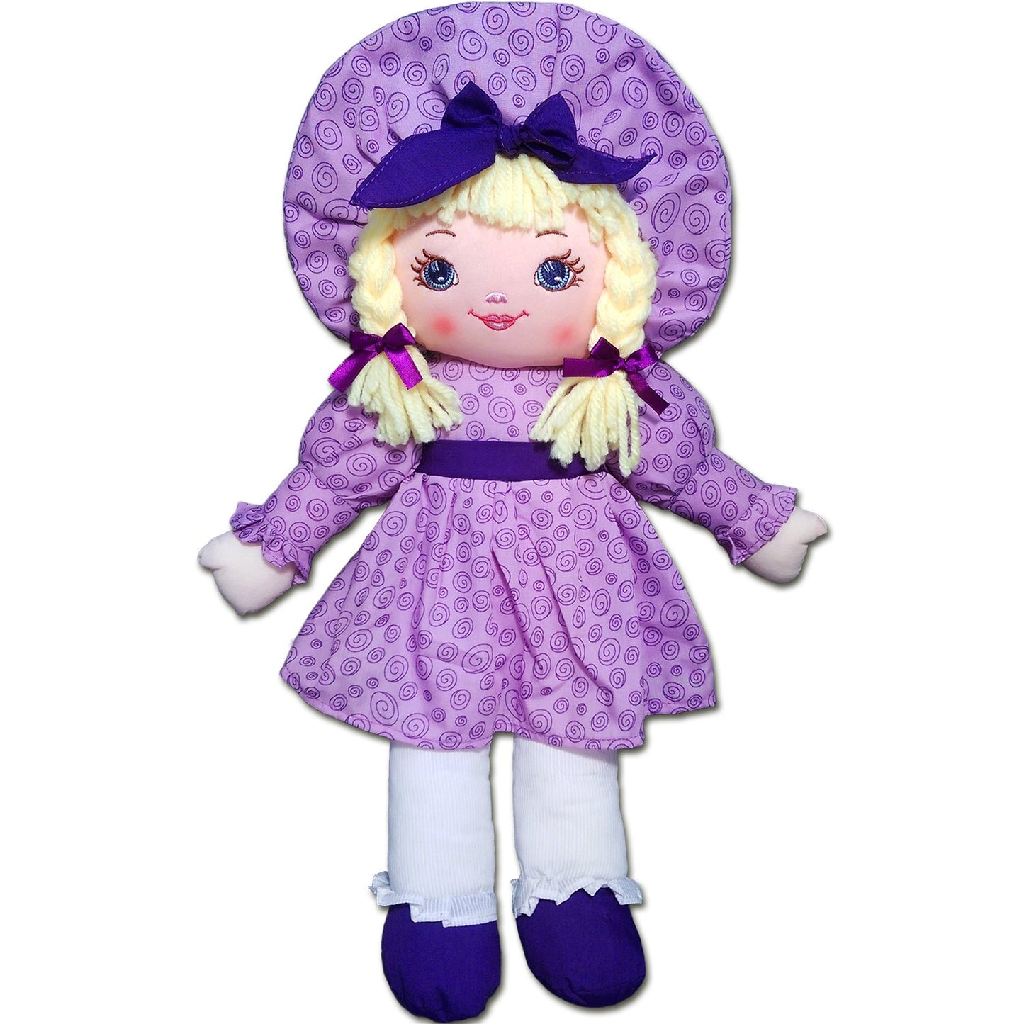 Anico Well Made Play Doll For Children Sweetie Mine, 18' Tall, Lavender