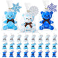 Barydat 200 Pcs Luminous Mini Resin Animals Figures Tiny Duck Axolot Lizard Dolphin To Hide Glow In The Dark Animal Figurines Fo