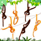 6 Pack Monkey Stuffed Animal Plush - 24 Inch Hanging Monkey Toy for Birthday Animal Party Favor