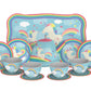 Schylling Schylling Unicorn Tin Tea set