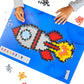 Plus Plus - Puzzle By Number Rocket Of 500 Pieces - Construction Set - Pp3930