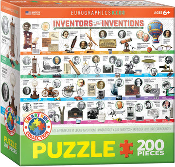 Eurographics Great Inventions Jigsaw Puzzle (200-Piece)