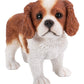 Pacific Giftware Realist Look King Charles Puppy Standing Resin Figurine Statue