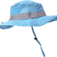 Eagle Eye Explorer Light Blue S/M Vest And Hat Fits Youth Size 4-7; 1 Blue Cargo Vest For Kids With Reflective Safety Straps & 1