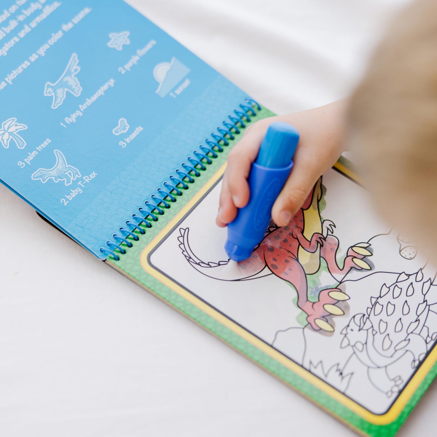 Melissa & Doug Water Wow! Dinosaur | Water Reveal Travel Book | Activity Pad | 3+ | Gift for Boy or Girl