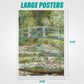 Antelope - 1000 Piece Puzzle For Adults, Bridge Over A Pond Of Water Lilies, By Claude Monet, 1899 - Officially Licensed, Jigsaw Puzzles 1000 Pieces, High Resolution, Matte Finish, No Dust