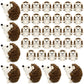 Zubebe Mini Hedgehog Toy Bulk Easter Plush Stuffed Animal 4 Inch Small Party Favor Decoration Diy Keychain Kid Children Classroom First Day Of School Gifts For Baby Shower Birthday(36 Pcs)