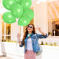 Treasures Gifted Light Green Balloons - Lime Green Balloons - Latex Party Balloons - Neon Green Balloons 12 Inch - Premium Large