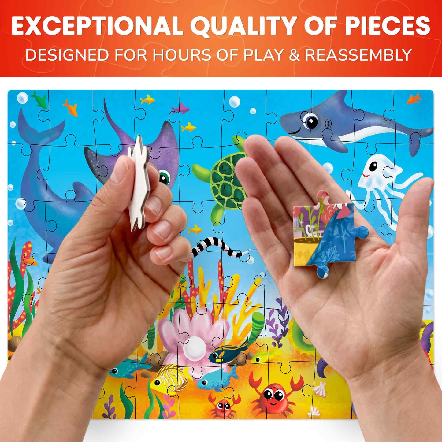 Quokka Puzzles For Kids Ages 4-6 - Set Of 4X60 Jigsaw Puzzles For Toddlers 3-5 - Animals Toys For Children 6-8 Yo - Gift Educational Game For Boys & Girls