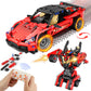 Hsanhe Remote Control Racing Car Building Kit, Compatible With Lego Stem Toys For Kids 2 In 1 Model Car Kit 425 Pcs, Gifts Toys 