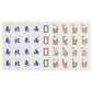 Yellow Mountain Imports Set Of 180 American Mahjong Tile Decal Stickers - Made