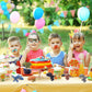 Ledorr 6Pcs Dinosaur Action Figures With Movable Mouths, Dino Figure Chomp Toy Gifts 3 4 5 6 7 8 Year Old Boys And Girls. Dinosa