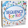 Jax Sequence for Kids - Cardboard Game, Model 8001, Basic Size, White Color