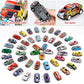 Bublonics 48Pcs Pull Back Cars Set,Alloy Racing Car Toys,Bulk Mental Trucks Toy Vehicles Set,Toy Cars For Kids Ages 3-8 Goodie B