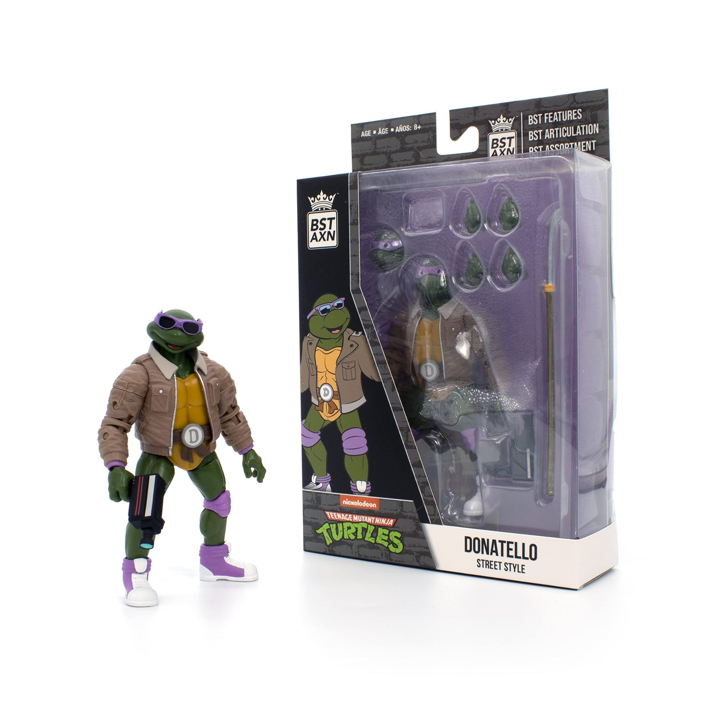 The Loyal Subjects - Street Style Turtles - Street Donatello 5'' Figure - Tmnt