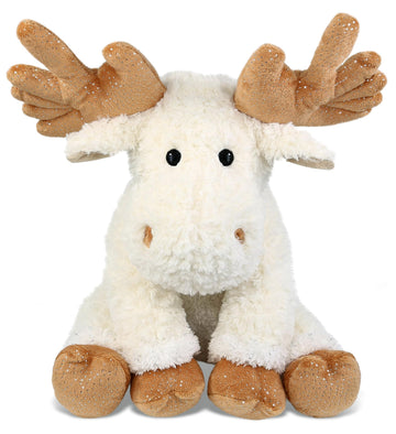Dollibu Fancy Floppy Moose Stuffed Animal - Soft Huggable Moose Stuffed Toy, Adorable Playtime Wildlife Plush Toy, Cute Cuddle G