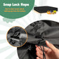 DUSTYPROTE 420D Heavy Duty Sandbox Cover, Black, 48in Square for Kids Outdoor Sandboxes, Durable Lid Cover Only