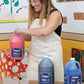 Prang Ready-To-Use Washable Tempera Paint, 1 Gallon Bottle, White (10607)