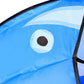 Large Dolphin Blue Kite, Frameless Soft Parafoil Giant 3D Kite Image Breeze Beach Kites For Outdoor, Beach