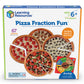 Learning Resources Pizza Fraction Fun Game - 13 Pizzas, 67 Pieces, Multi-color, Ages 6+, Model LER5060, Plastic Material