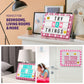 Dan&Darci Cinema Light Box - Pink Decor for Girls, 10.8"x8.5"x1.5", Ideal Gift for Ages 8-12, Trendy Tween Birthday Present