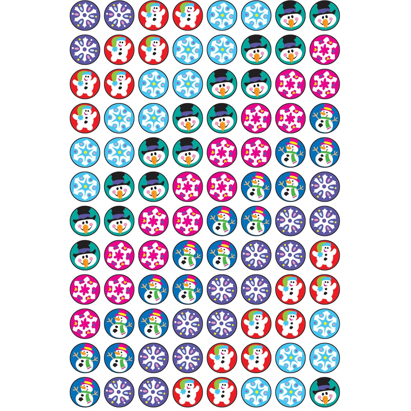Trend Winter Joys superSpots Stickers, Classroom Incentives, 800 Count