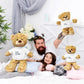 Spreadpassion Personalized Teddy Bear, Custom Teddy Bear, Stuffed Animal With Customized Text+Image, Custom Names Personalized G