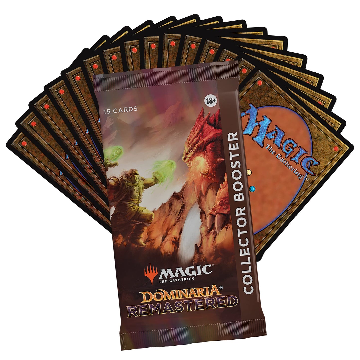 Magic The Gathering Dominaria Remastered Collector Booster Box, 12 Packs