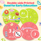 Amidear Abc Alphabet And Number Puzzle Educational Preschool Learning Toys For Toddlers, Montessori Toys Sight Words Game Kinder