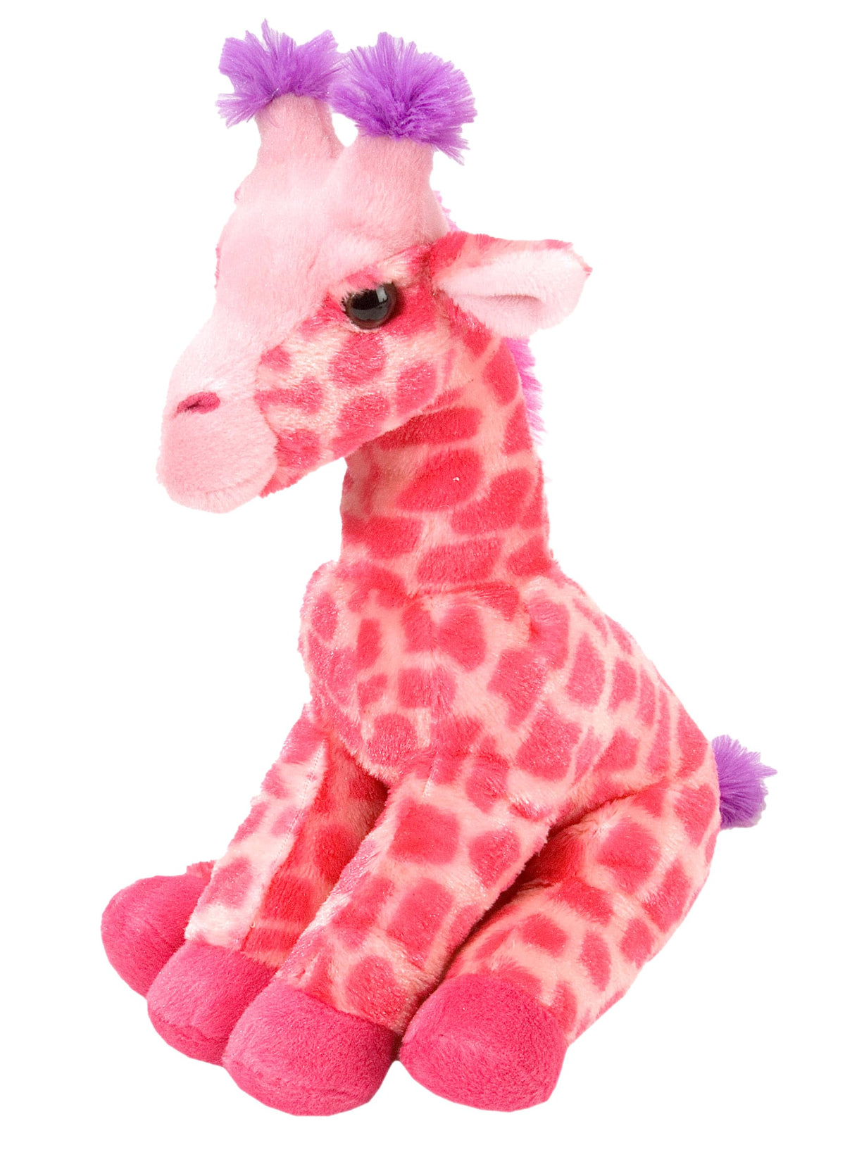 Wild Republic Cuddlekins Vibes Pink Giraffe Stuffed Animal  12