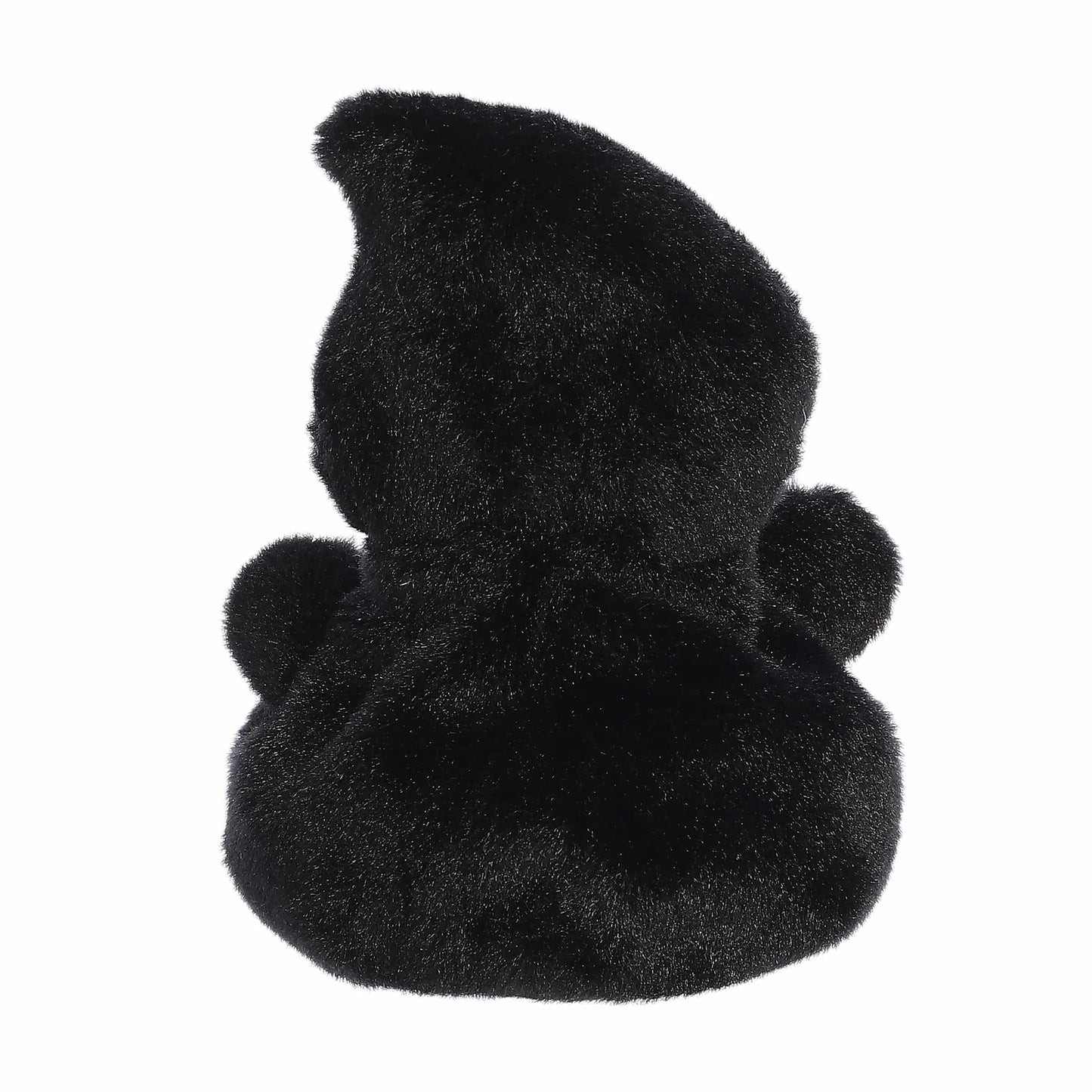 Aurora Spooky Palm Pals Omen Grim Reaper Stuffed Animal - Fun Collectible Plush for Kids and mature-themed Collectors - Perfect for Halloween Decorations and Gifts - Black 5 Inches