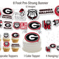Georgia Bulldogs Party Supplies (42 Pieces) For University Of Georgia Graduation, Tailgating And Birthday Party Decorations With