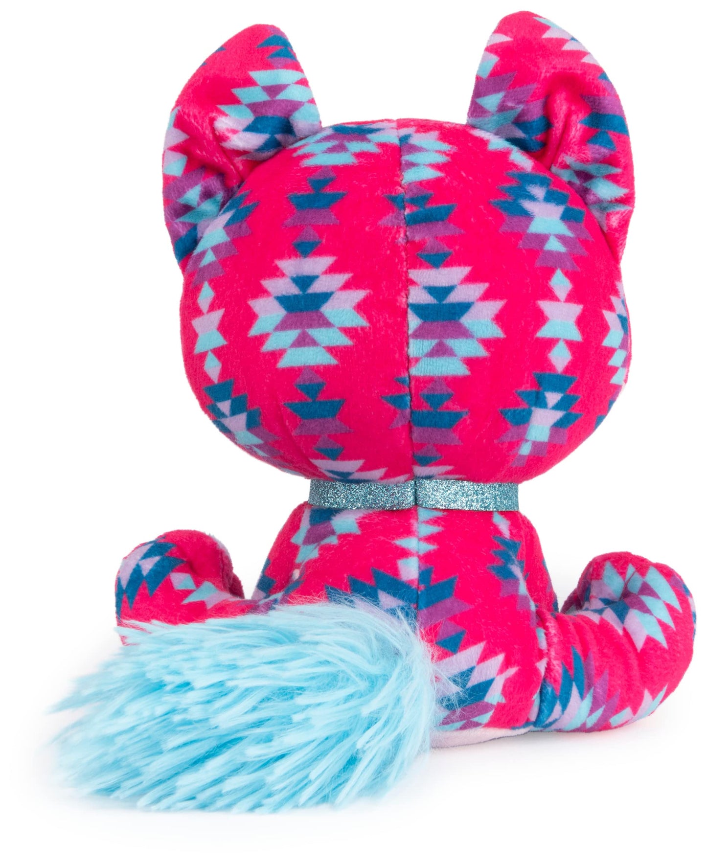 Gund P.Lushes Designer Fashion Pets Ciera Sunset Fox Stuffed Animal, Pink/Blue, 6