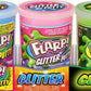 Ja-Ru Flarp Noise Putty 3 Set Tray Variety Pack (1 Pack) Glow In The Dark Putty, Glitter Putty & Original Noise Putty Slime, All